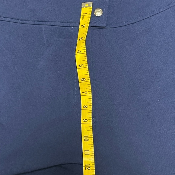 Vintage 80's Fila Ski Snowboarding Stirrup Pants Blue Size 12 - Picture 2 of 10